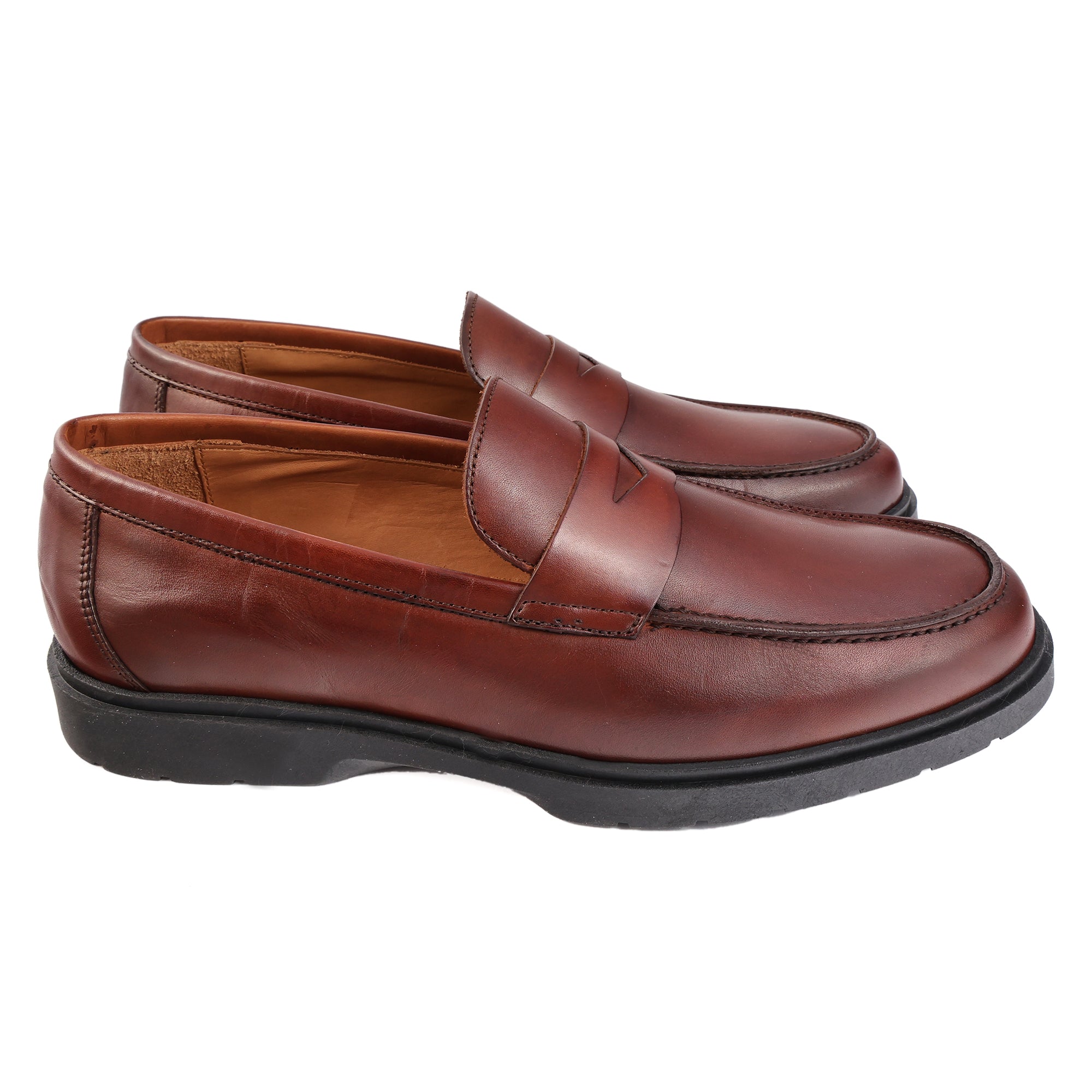 Mocassino in pelle con fondo light-Art.B02CRUSTFDOJACOBS