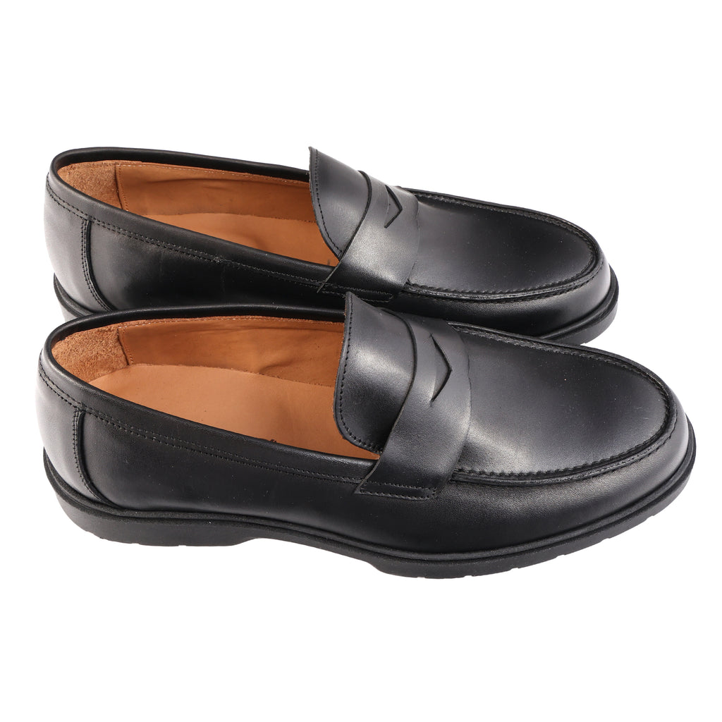 Mocassino in pelle con fondo light-Art.B02CRUSTFDOJACOBS