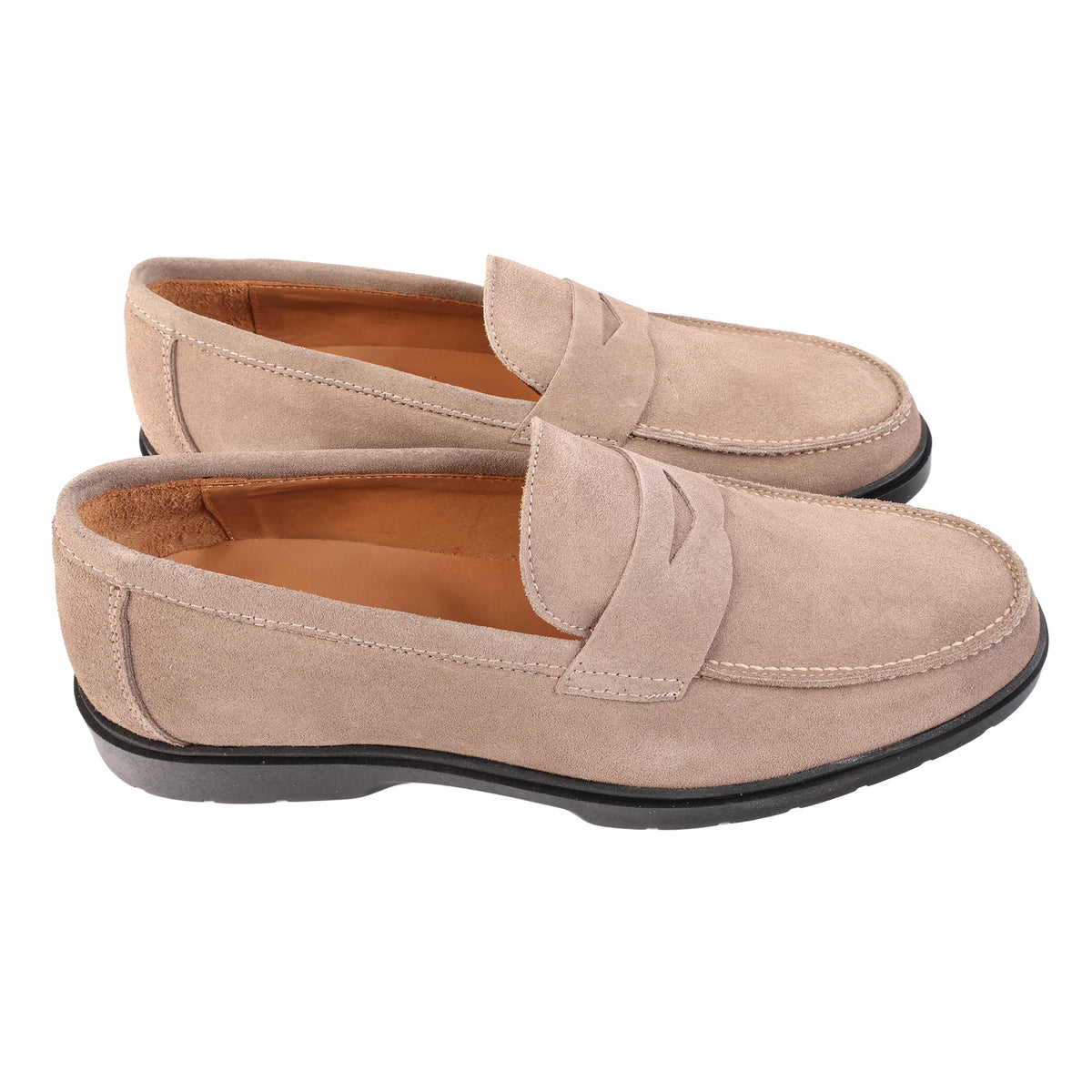 Mocassino in camoscio con fondo light-Art.B02CAMOSCIOFDOJACOBS