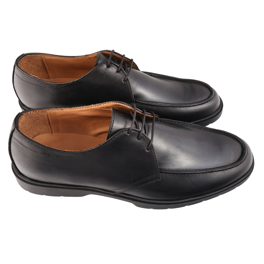 Derby stringate in vera pelle con fondo light-Art.B070CRUSTFDOJACOBS