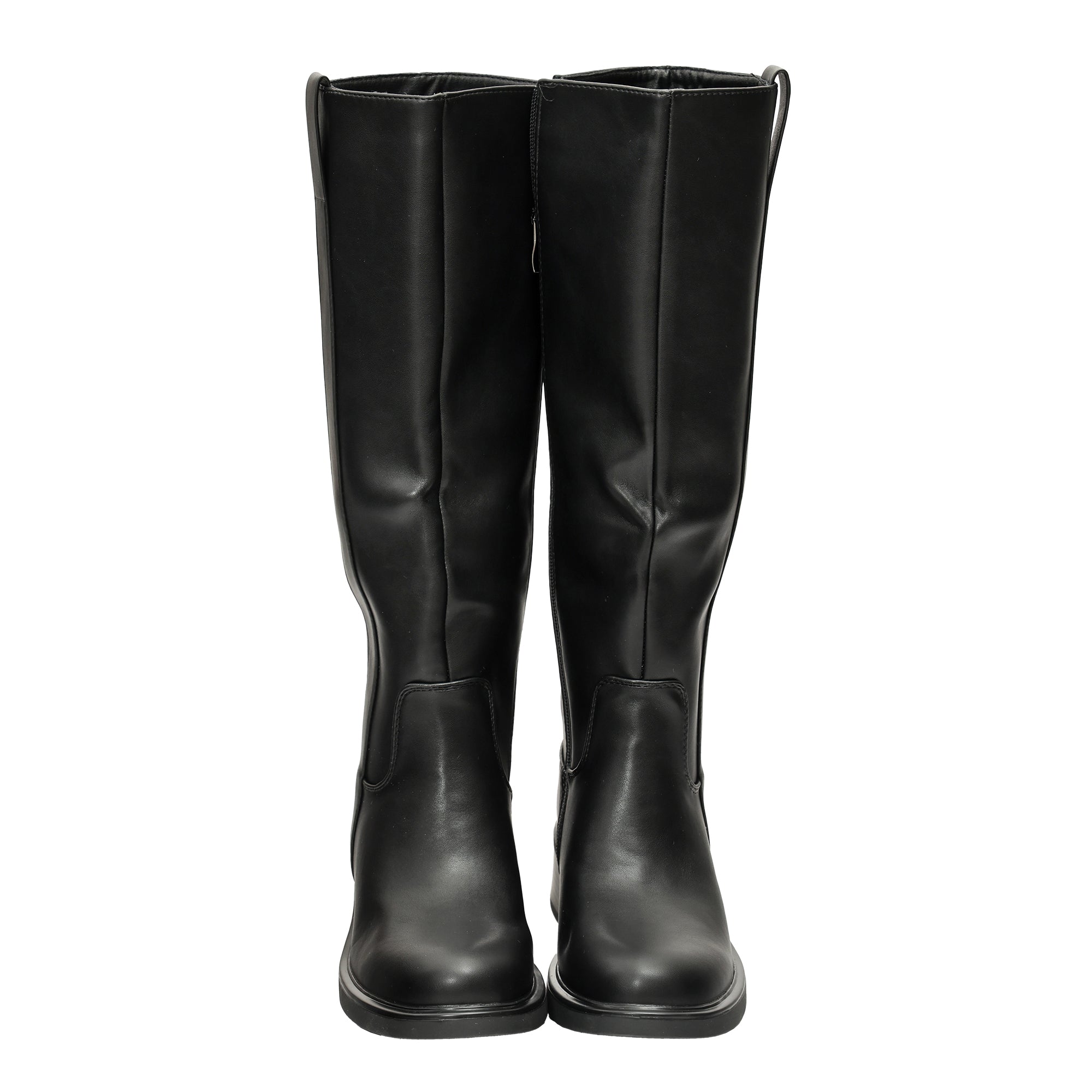 Stivale in simil pelle con tacco comodo- Art.DF024