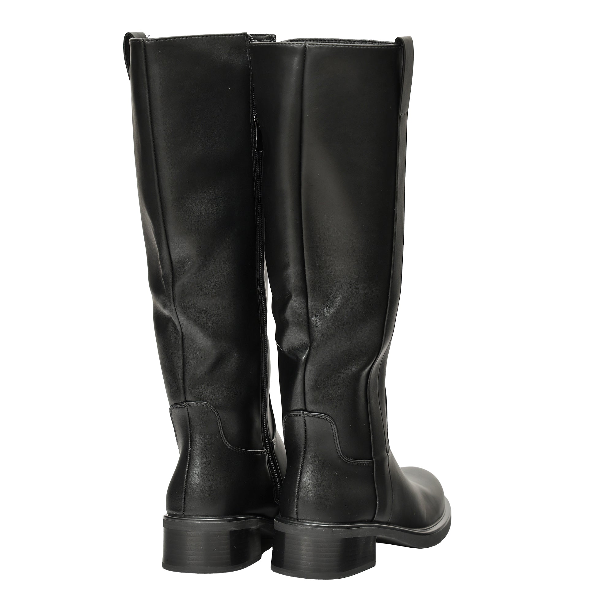 Stivale in simil pelle con tacco comodo- Art.DF024