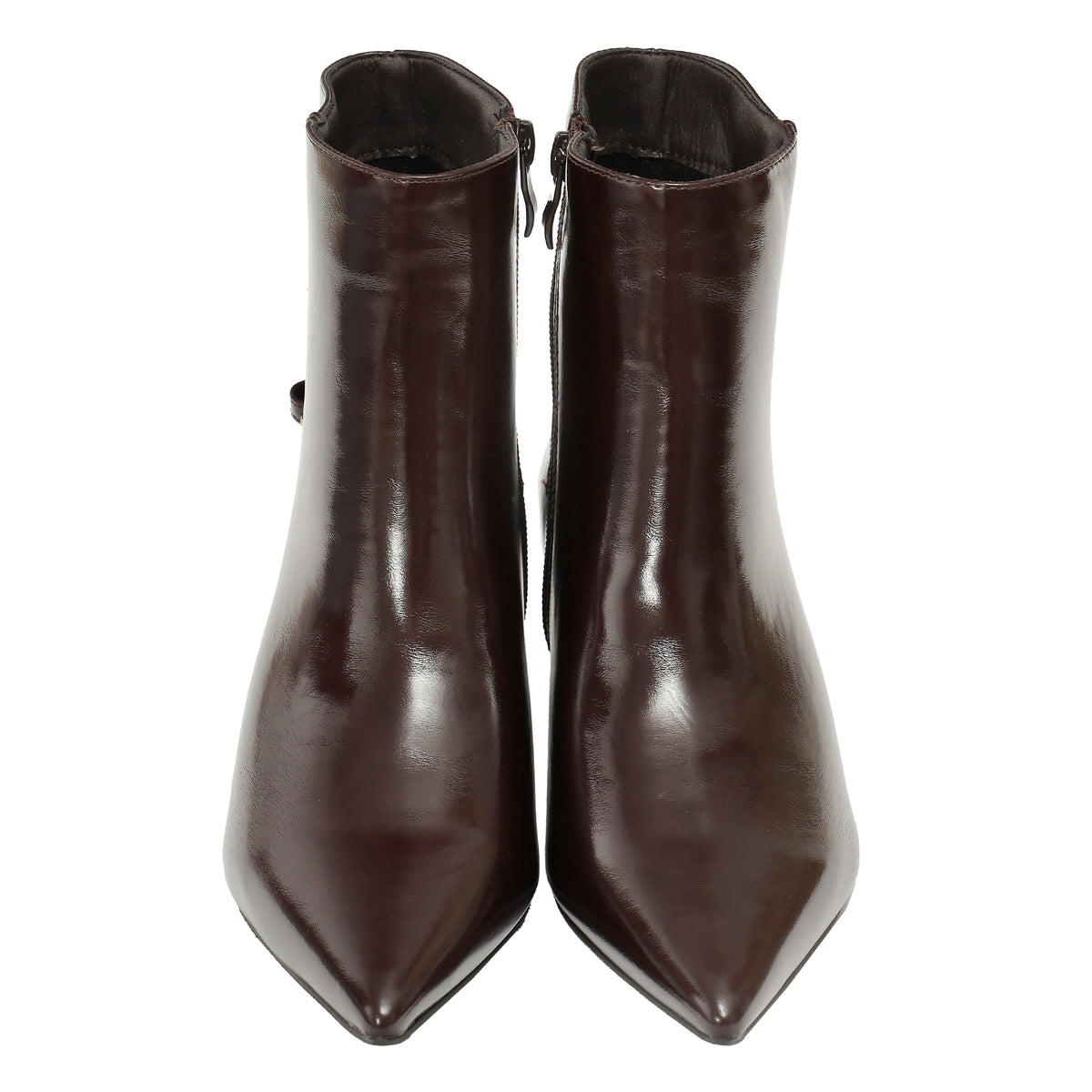 Tronchetto in simil pelle con tacco basso- Art.68338