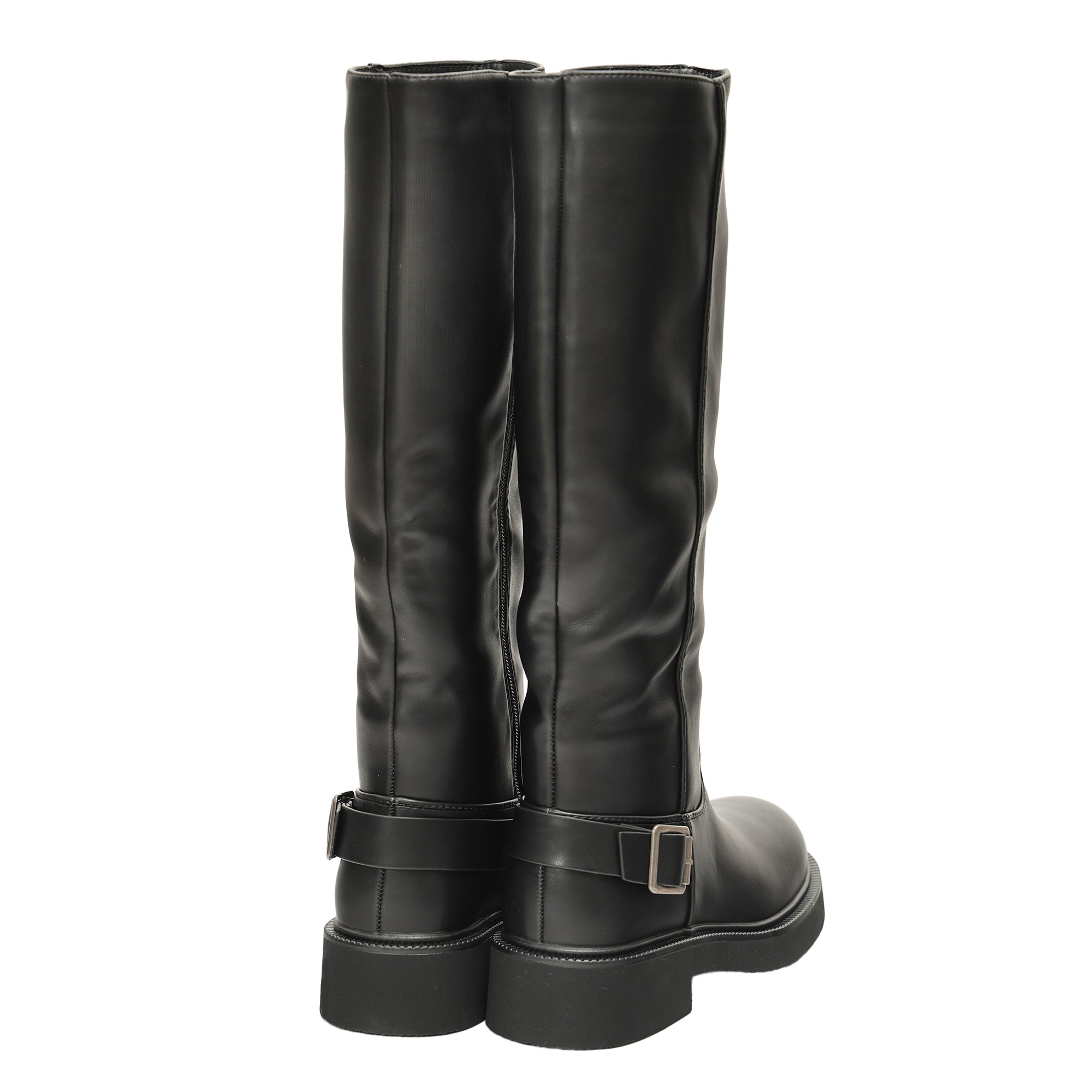 Stivale in simil pelle con tacco comodo- Art.DF026