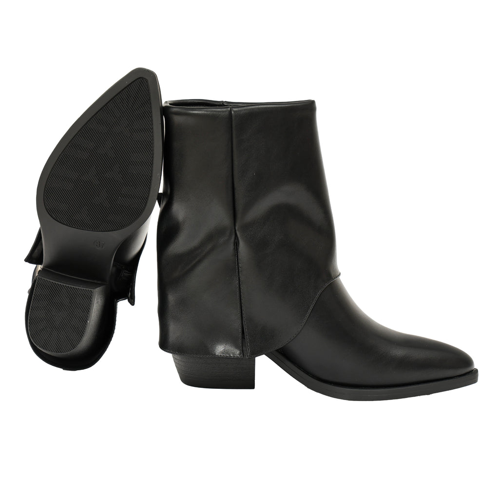 Stivaletto in simil pelle con fibbia- Art.68349