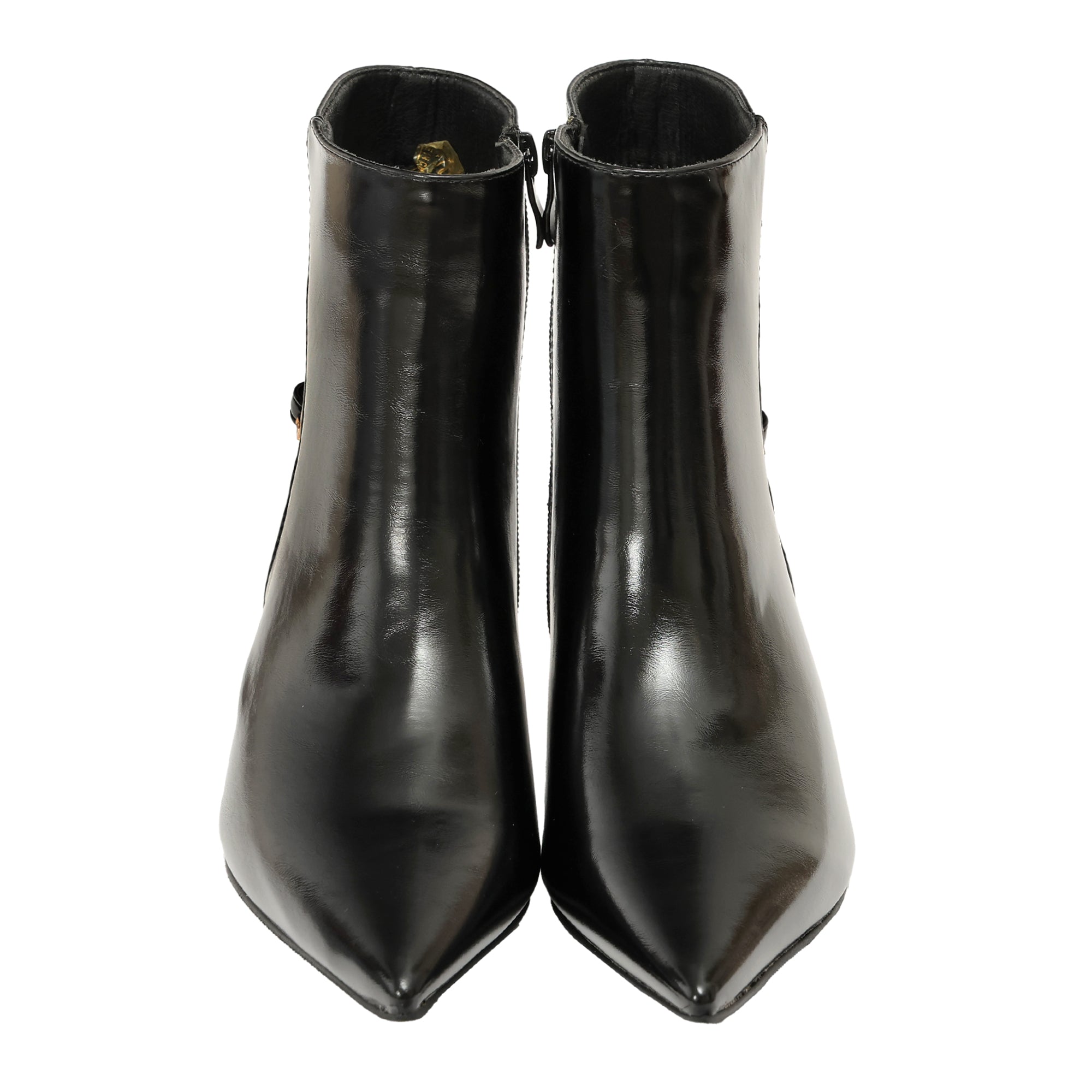 Tronchetto in simil pelle con tacco basso- Art.68338
