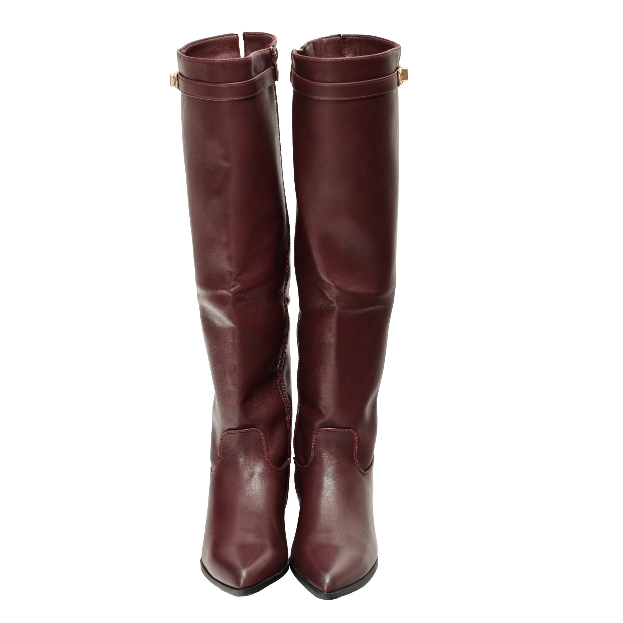 Stivale in simil pelle con tacco basso - Art.CHC508