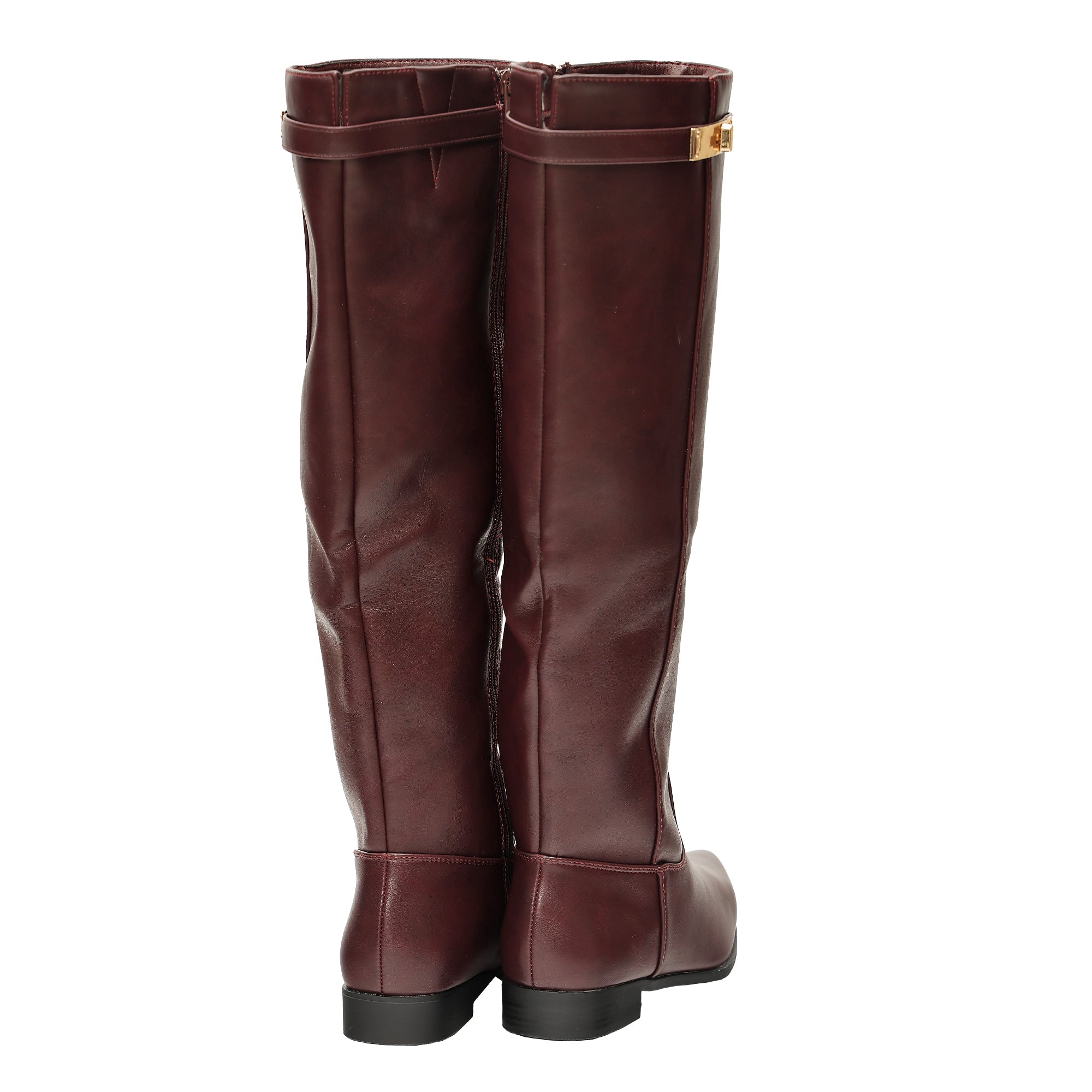 Stivale in simil pelle con tacco basso - Art.CHC508
