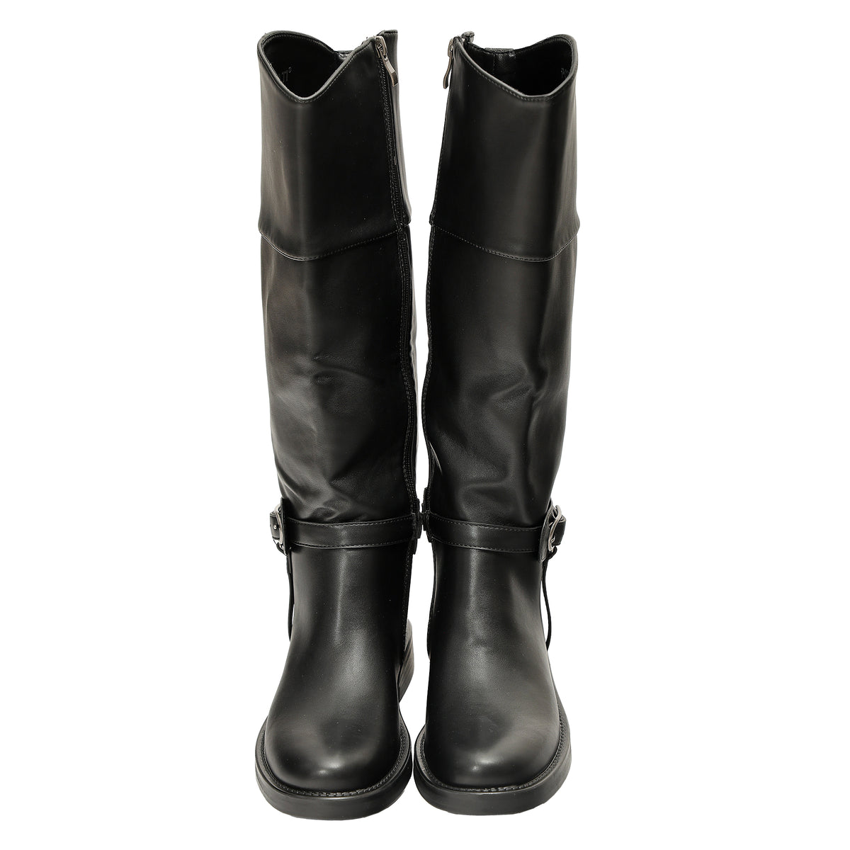 Stivale in simil pelle con tacco comodo- Art.DF039