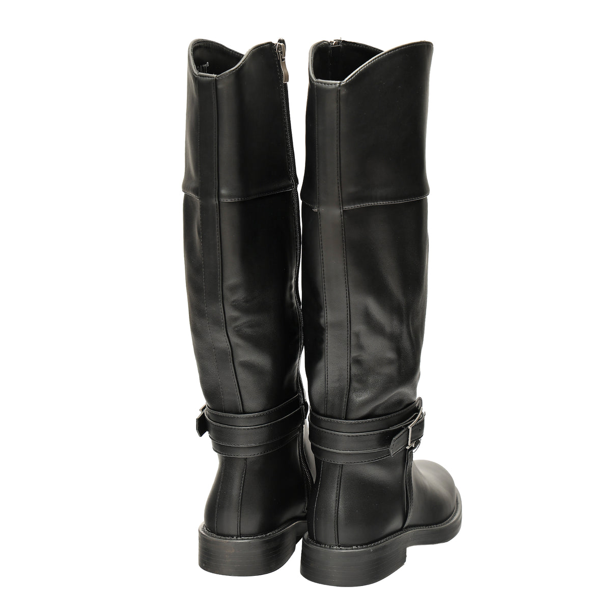 Stivale in simil pelle con tacco comodo- Art.DF039