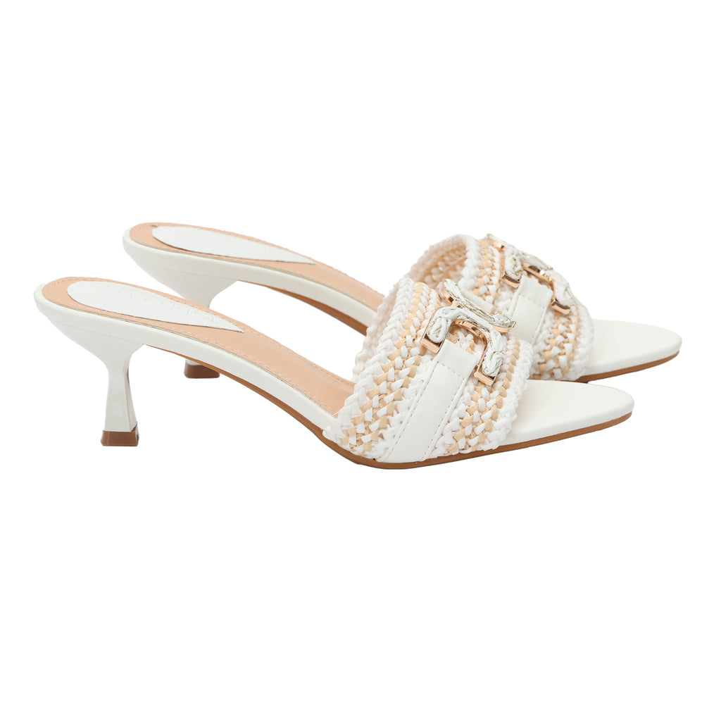 Sandali con accessorio - tacco 6,5 cm -Art.CL506
