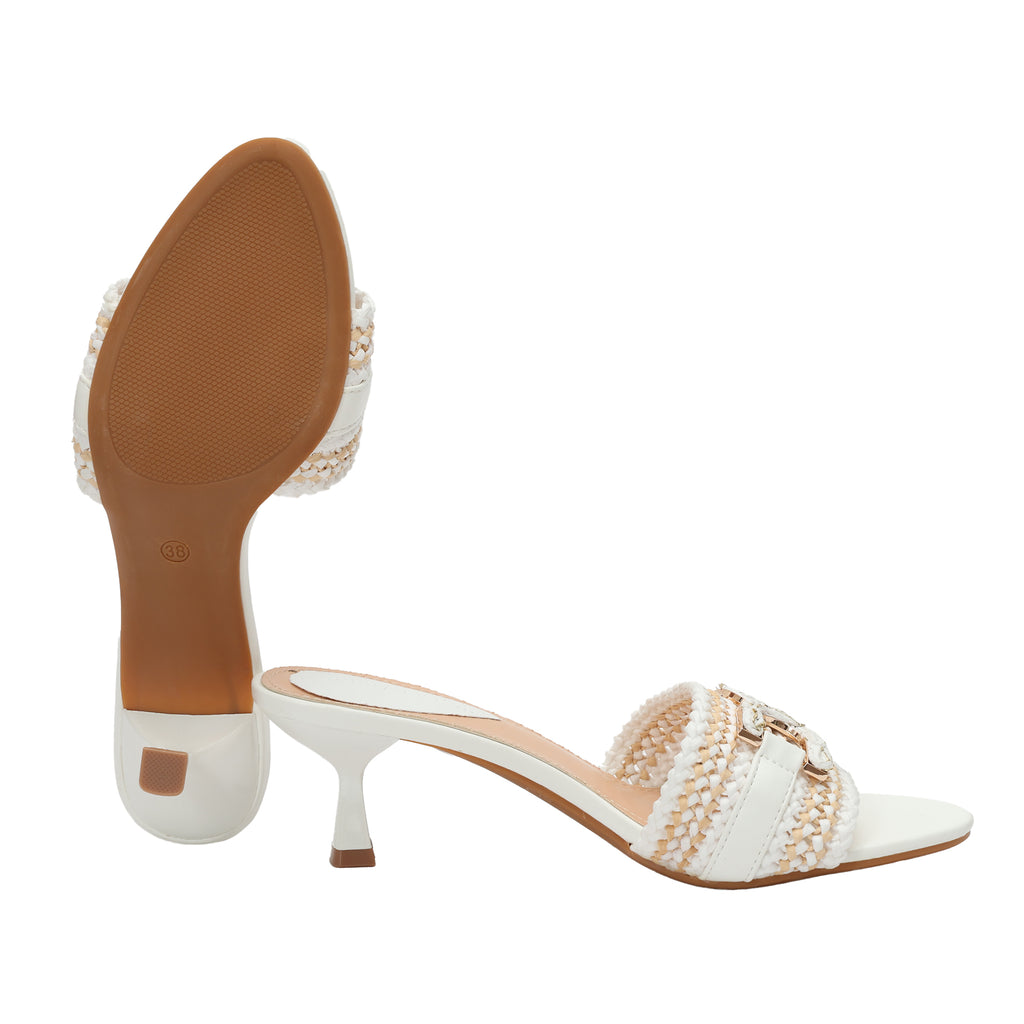 Sandali con accessorio - tacco 6,5 cm -Art.CL506