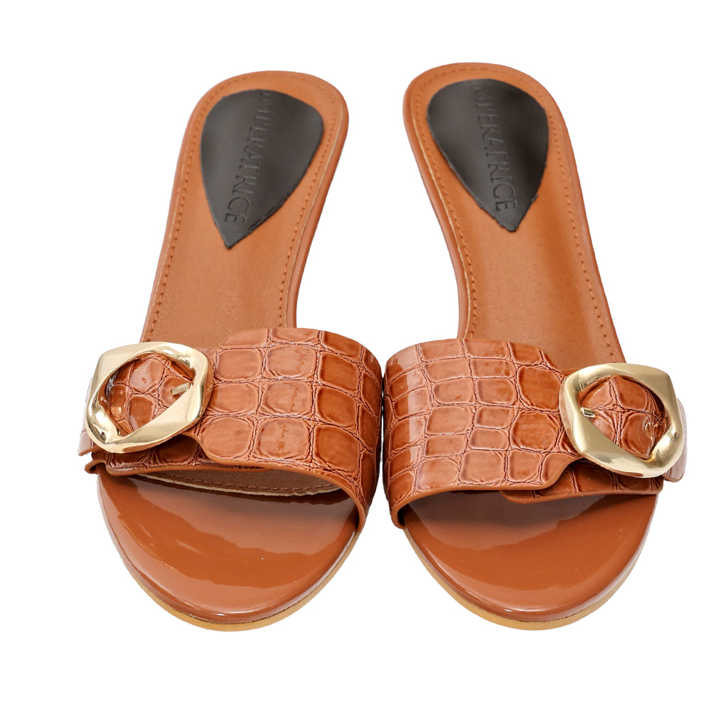 Sandali con accessorio - tacco 5,5 cm -Art.CL011