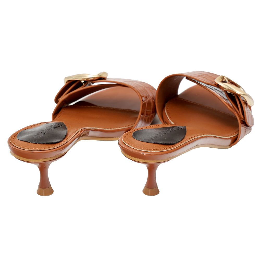 Sandali con accessorio - tacco 5,5 cm -Art.CL011