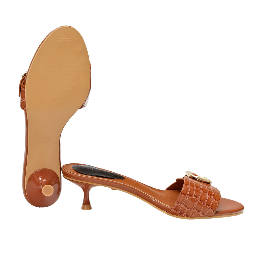 Sandali con accessorio - tacco 5,5 cm -Art.CL011