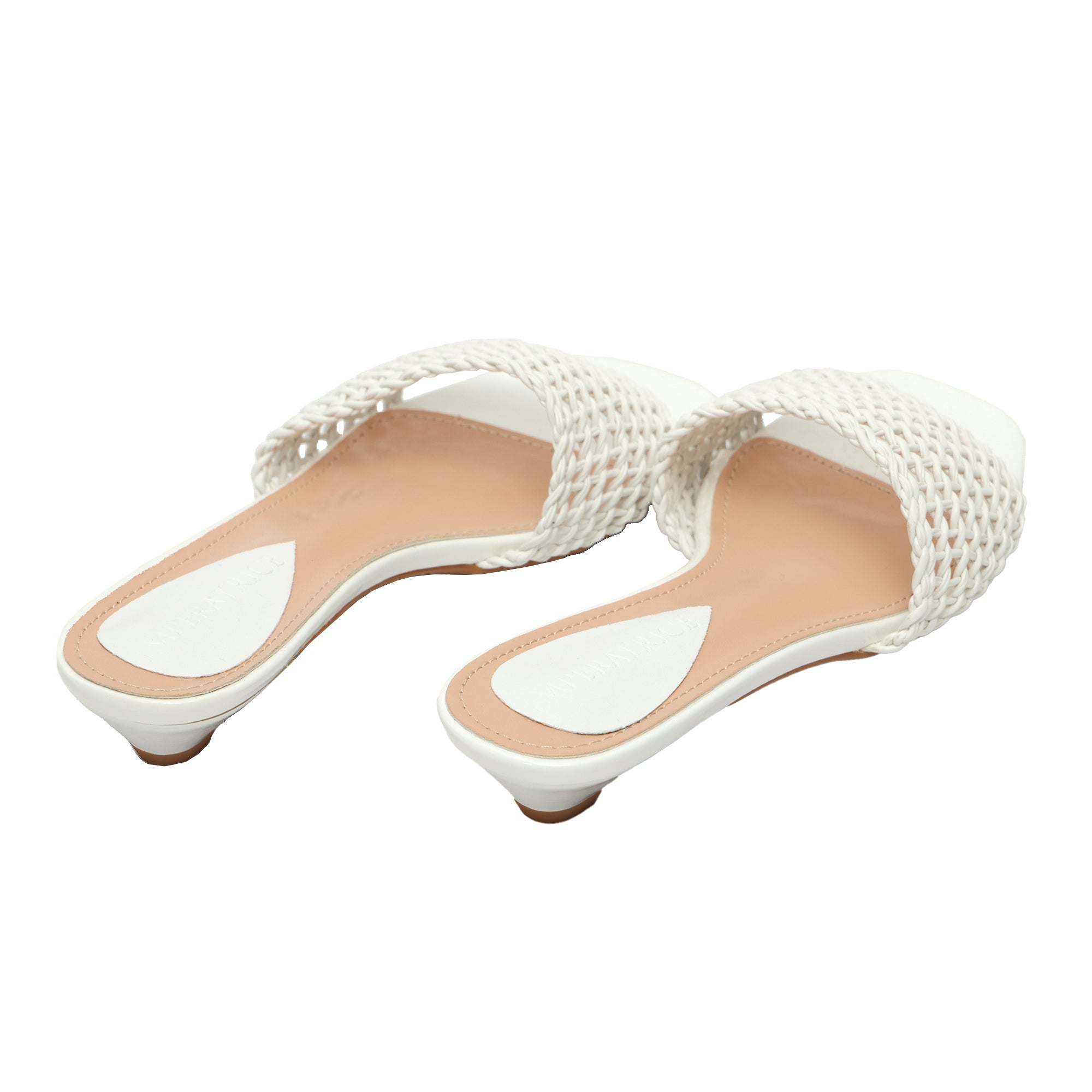 Ciabatta intreccio  - tacco 3,5 cm -Art.CL502