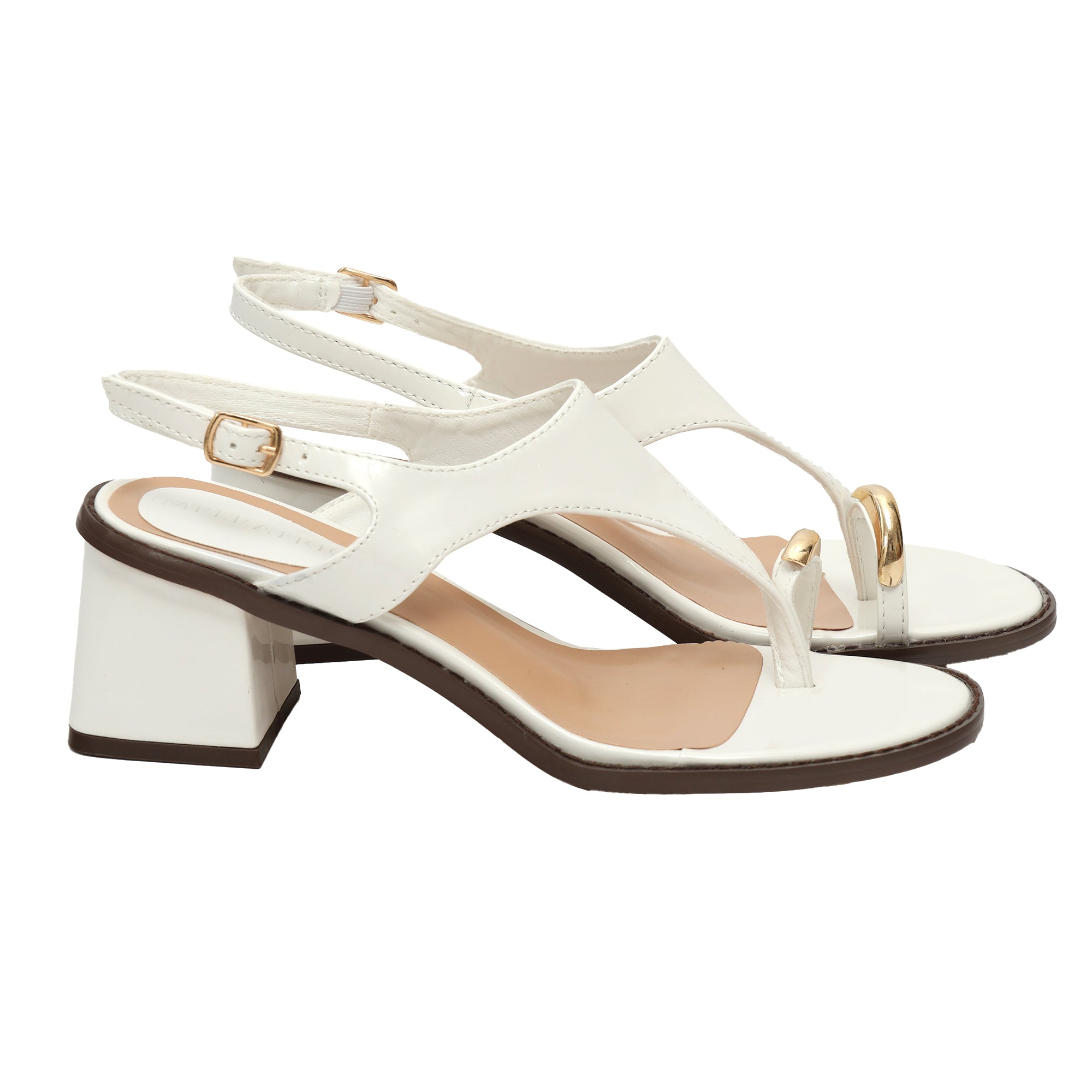 Sandali infradito con accessorio - tacco 6,5 cm -Art.OK127