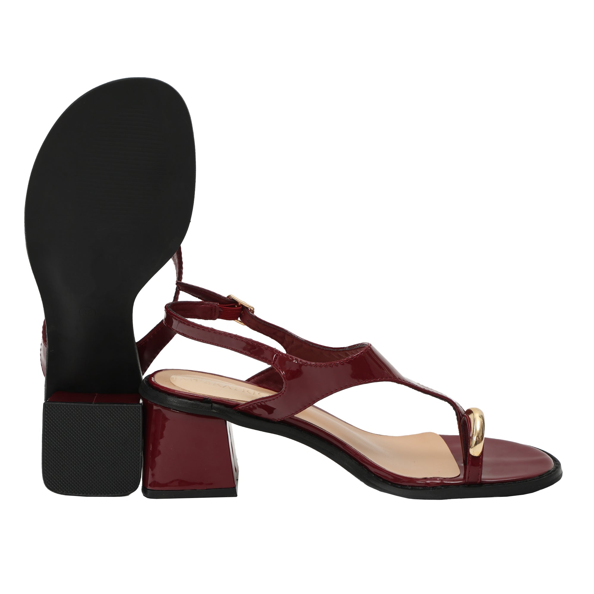 Sandali infradito con accessorio - tacco 6,5 cm -Art.OK127