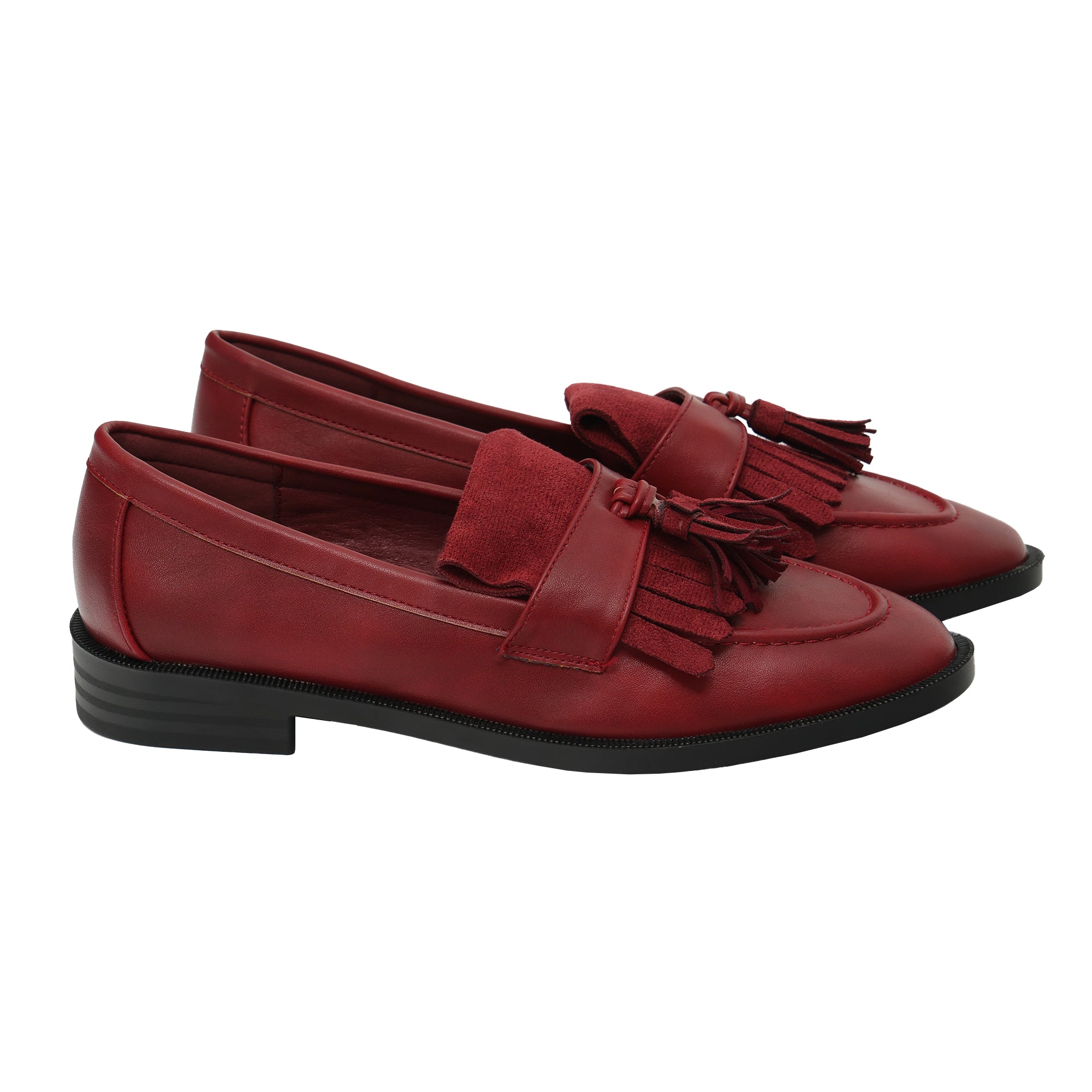 Mocassino con frange - tacco 2,5 cm -Art.DF250