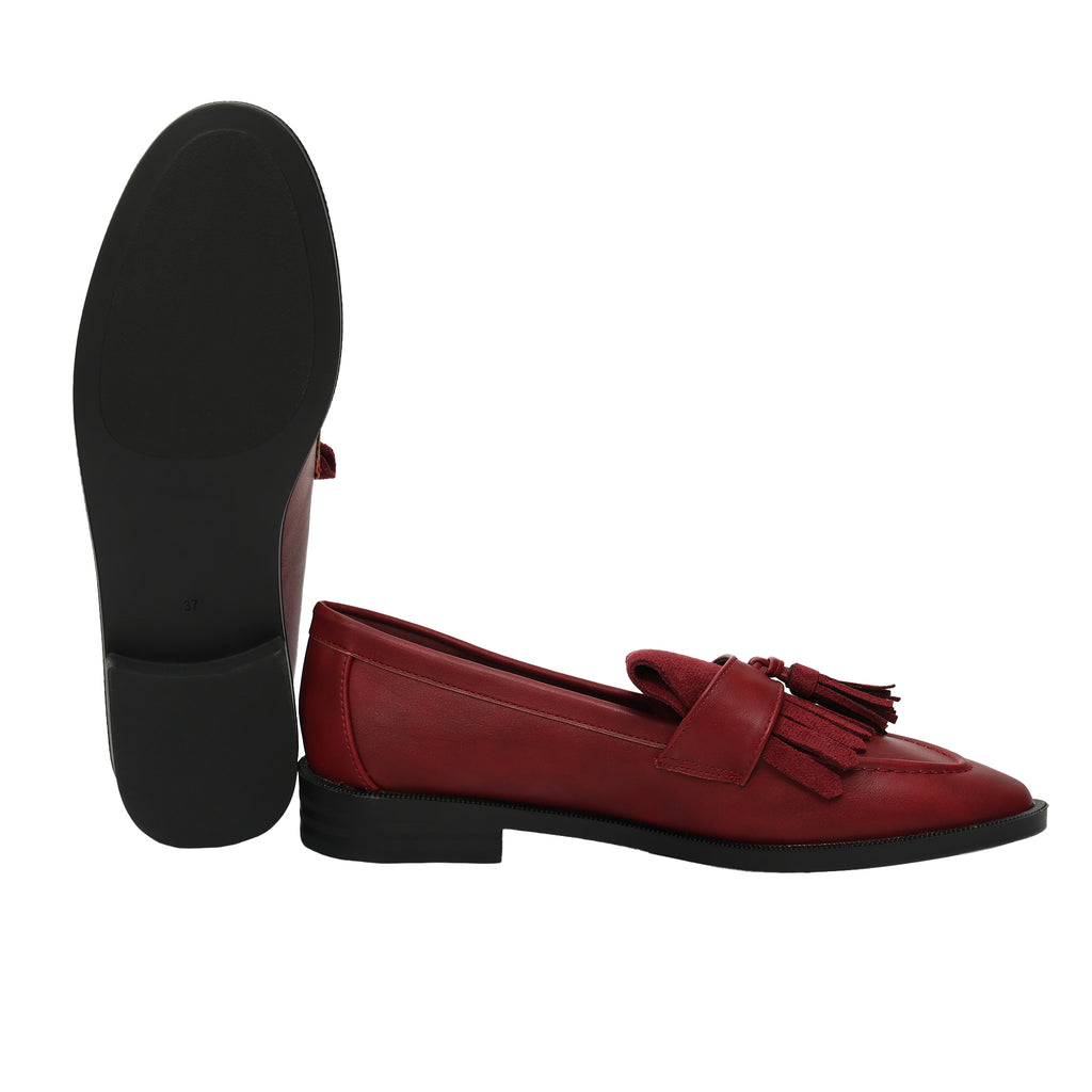 Mocassino con frange - tacco 2,5 cm -Art.DF250
