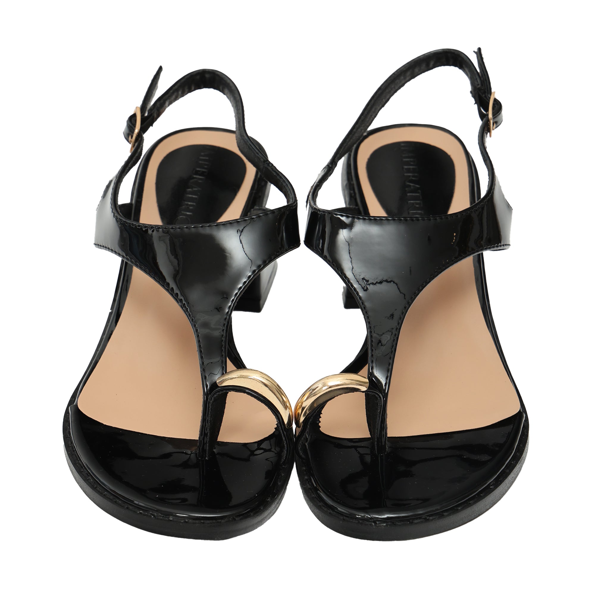 Sandali infradito con accessorio - tacco 6,5 cm -Art.OK127