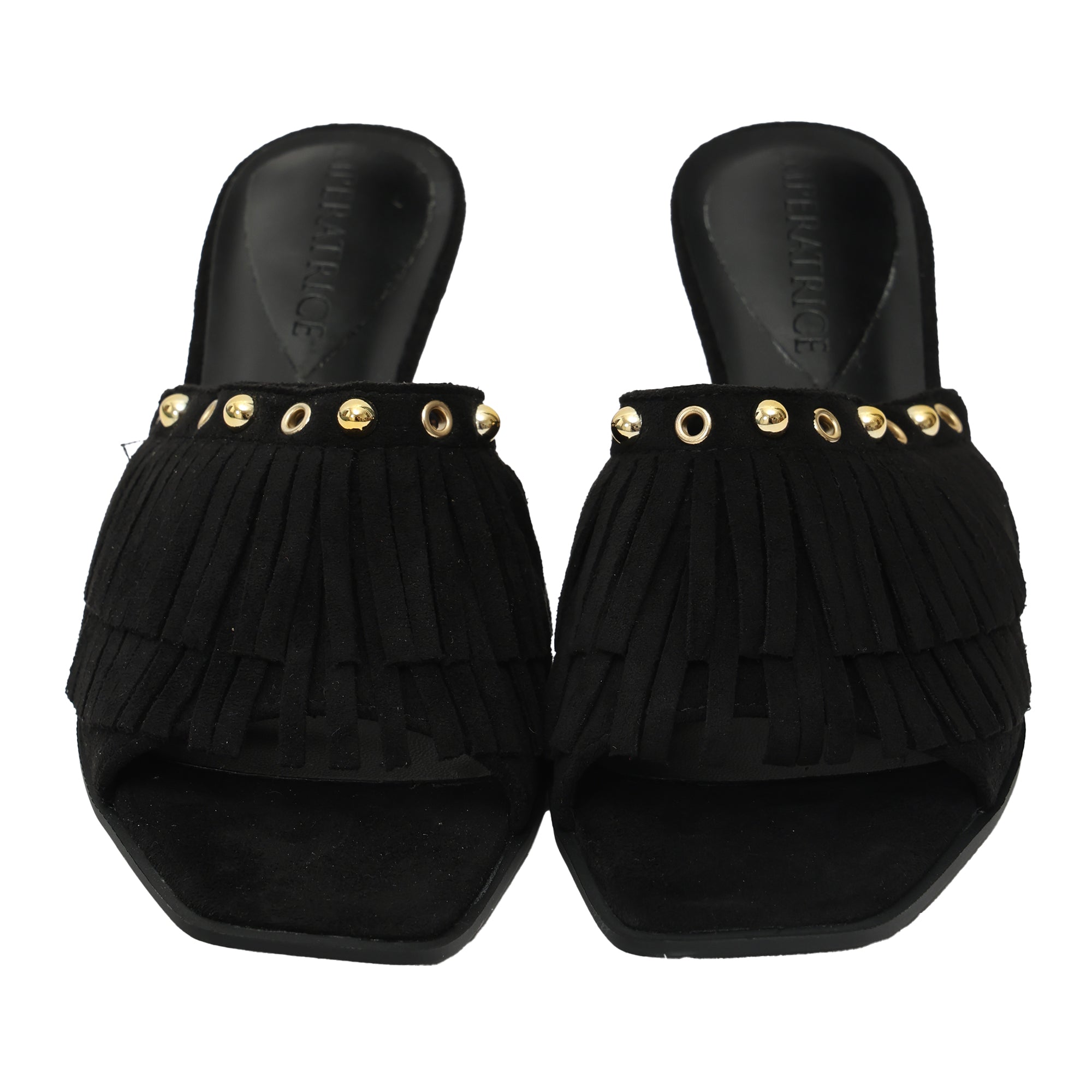 Sandali frange  - tacco 7,0 cm -Art.CL527