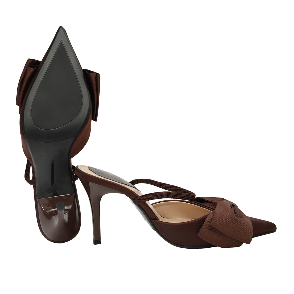 Decollete con fiocco - tacco 10,0 cm -Art.BO288