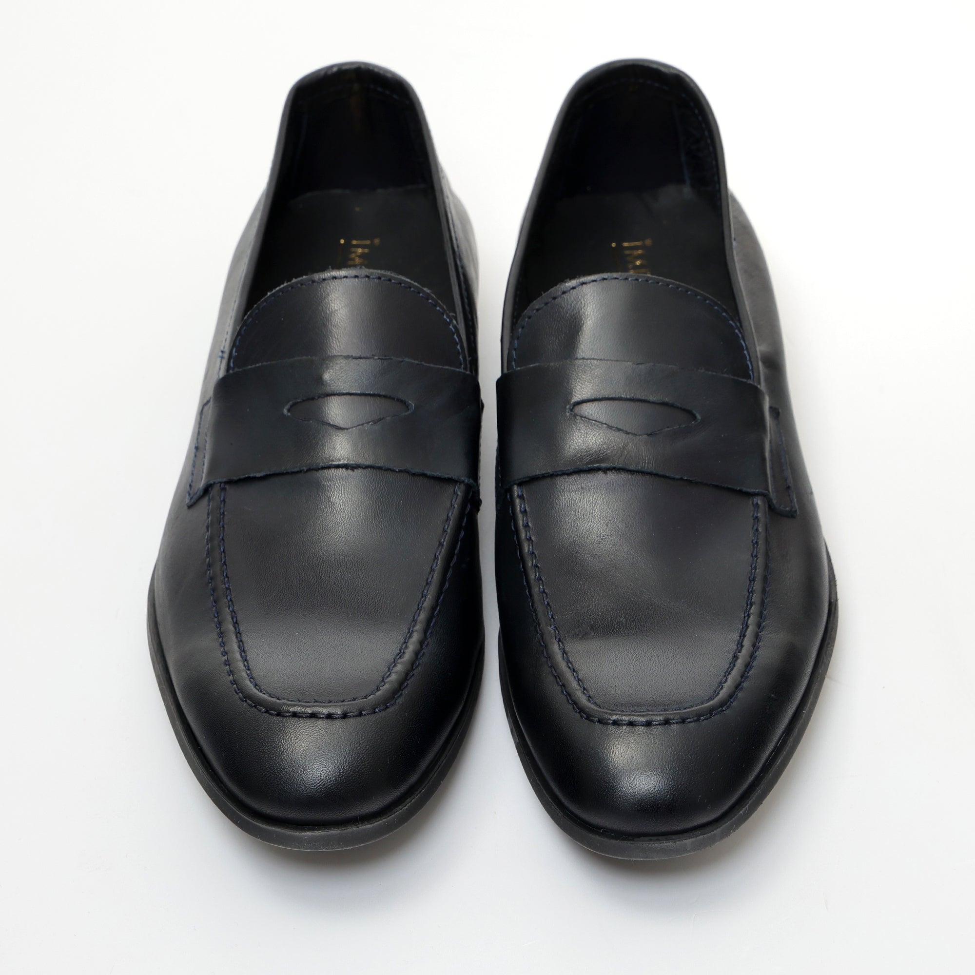 Mocassino con benda in morbidissima pelle crust -Art.75BENDINAFDOGOMMACRUST