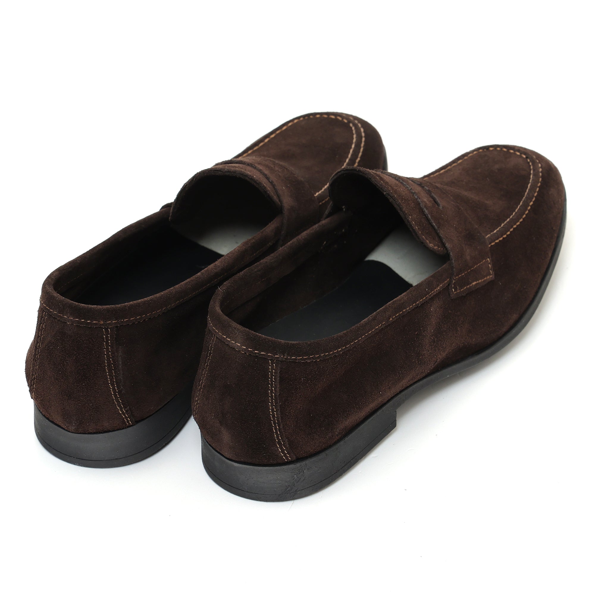 Mocassino con benda in morbidissima pelle scamosciata -Art.75BENDAFDOFOMMACAMOSCIO