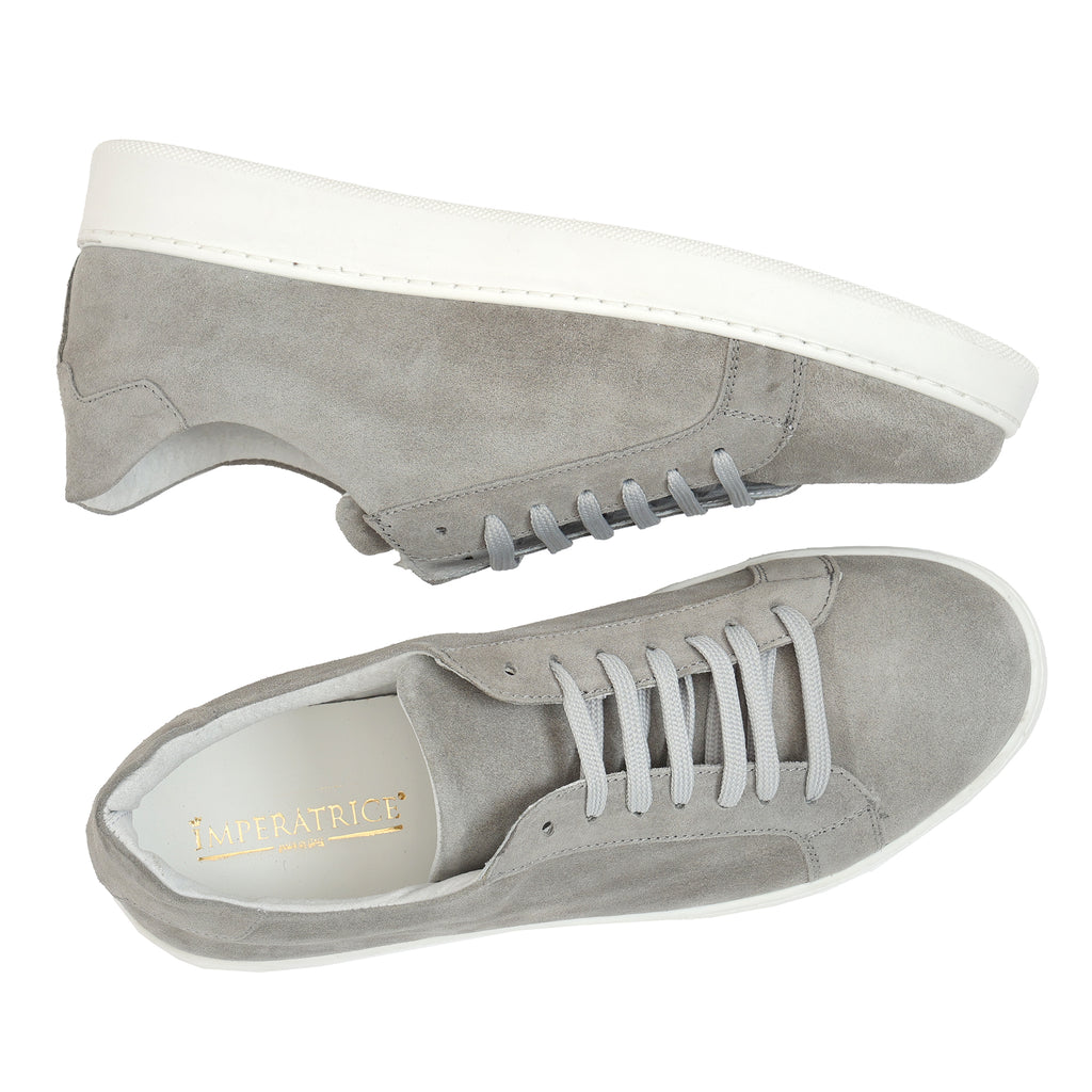 Sneakers stringate in camoscio-Art.F18FDOGOMMACAMOSCIO