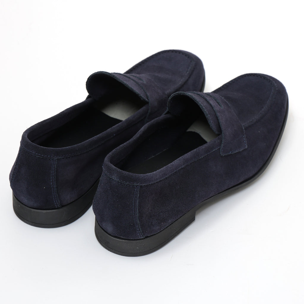 Mocassino con benda in morbidissima pelle scamosciata -Art.75BENDAFDOFOMMACAMOSCIO