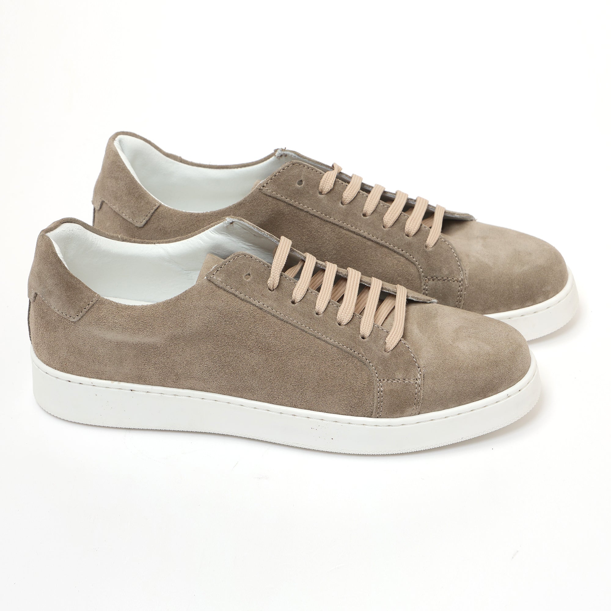 Sneakers stringate in camoscio-Art.F18FDOGOMMACAMOSCIO