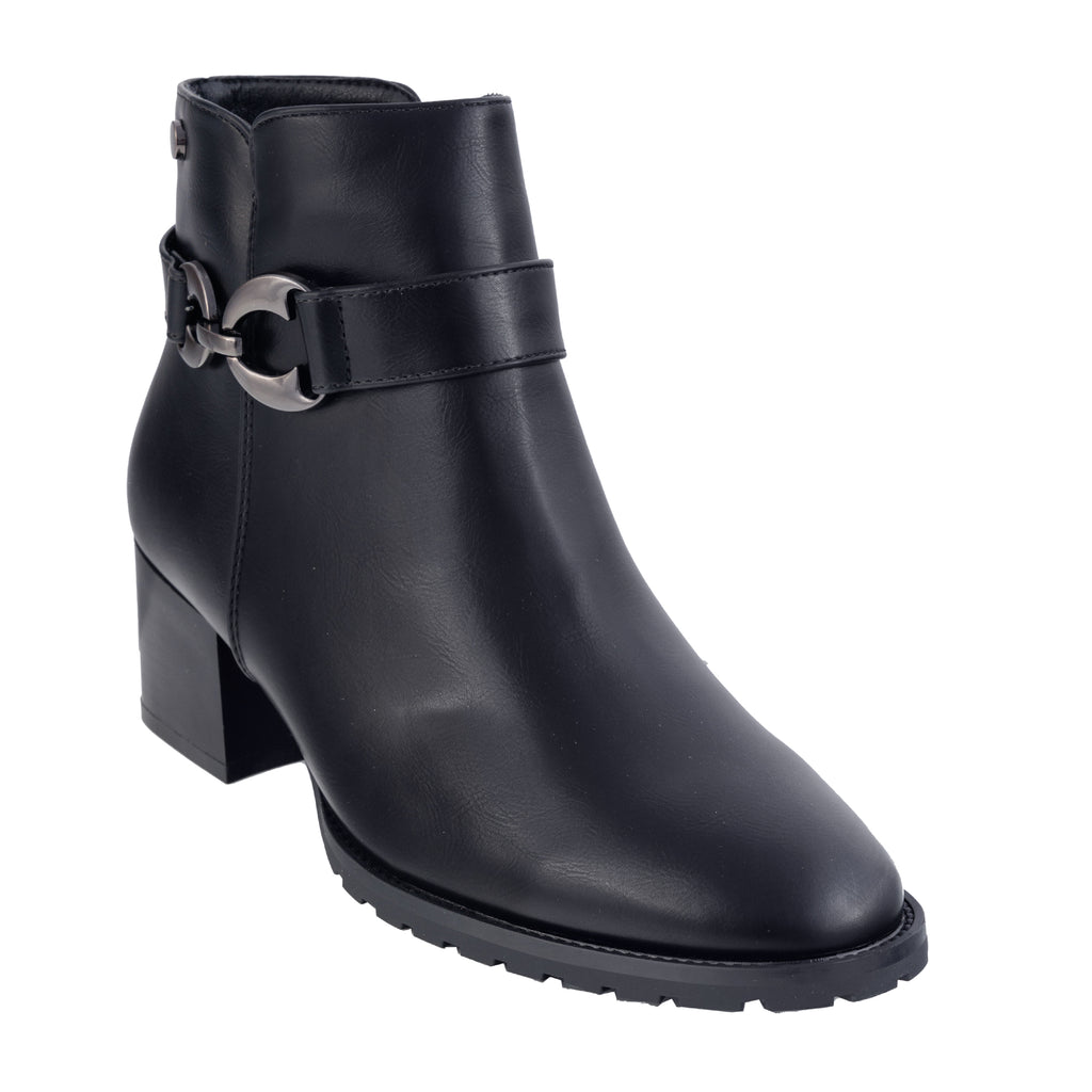 Stivaletti in simil pelle con tacco comodo quadrato- Art.CHC323