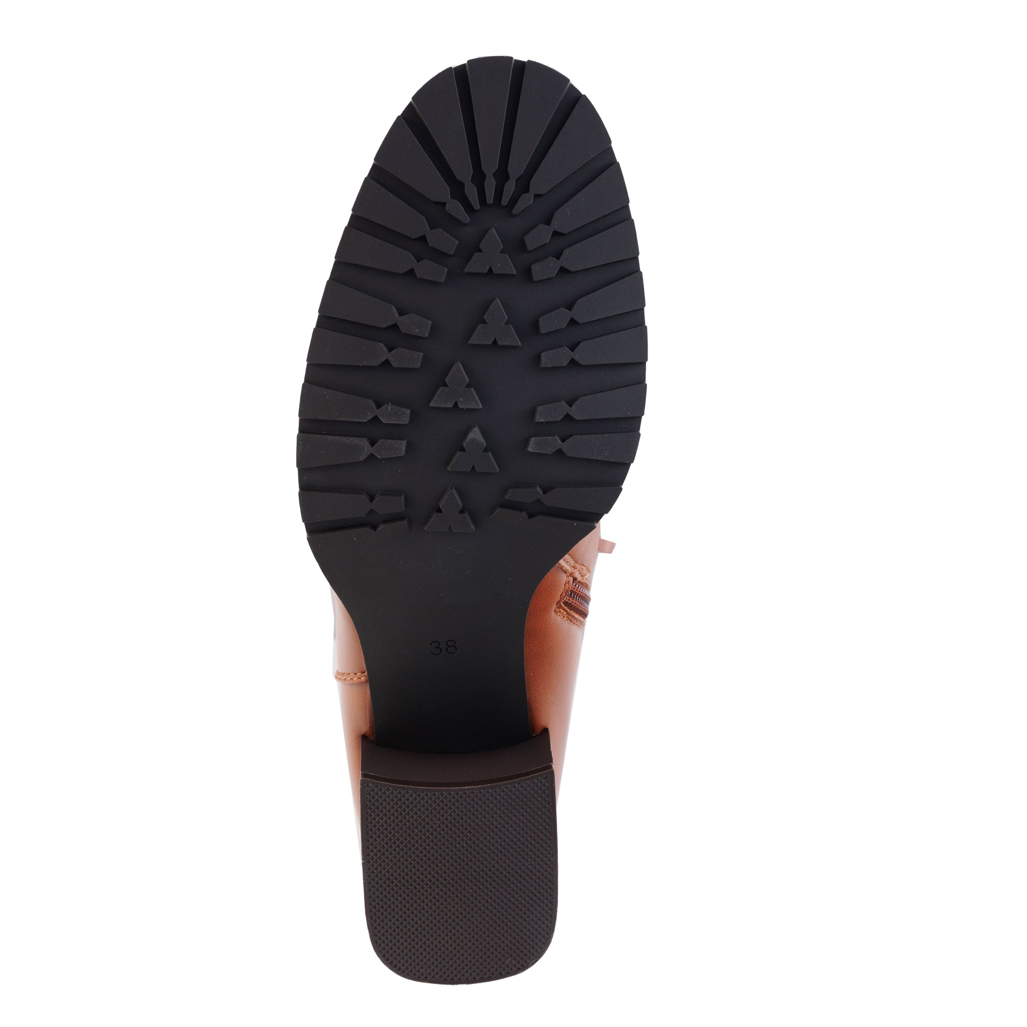 Stivali in simil pelle con tacco comodo e fascia elastica laterale- Art.CHC325