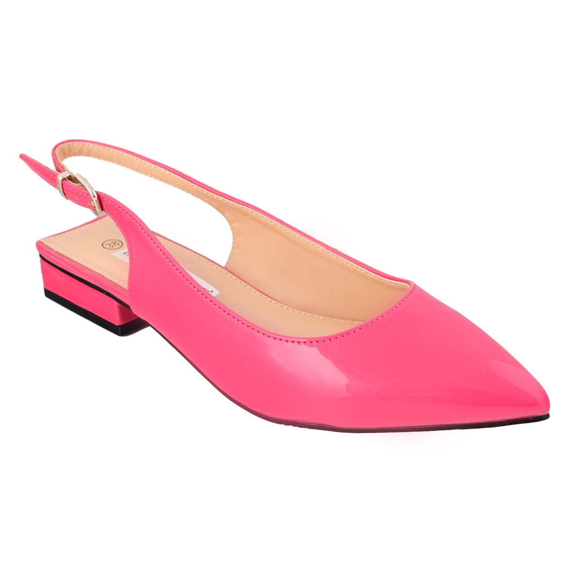 Ballerine slingback verniciate- Art.BYC9017