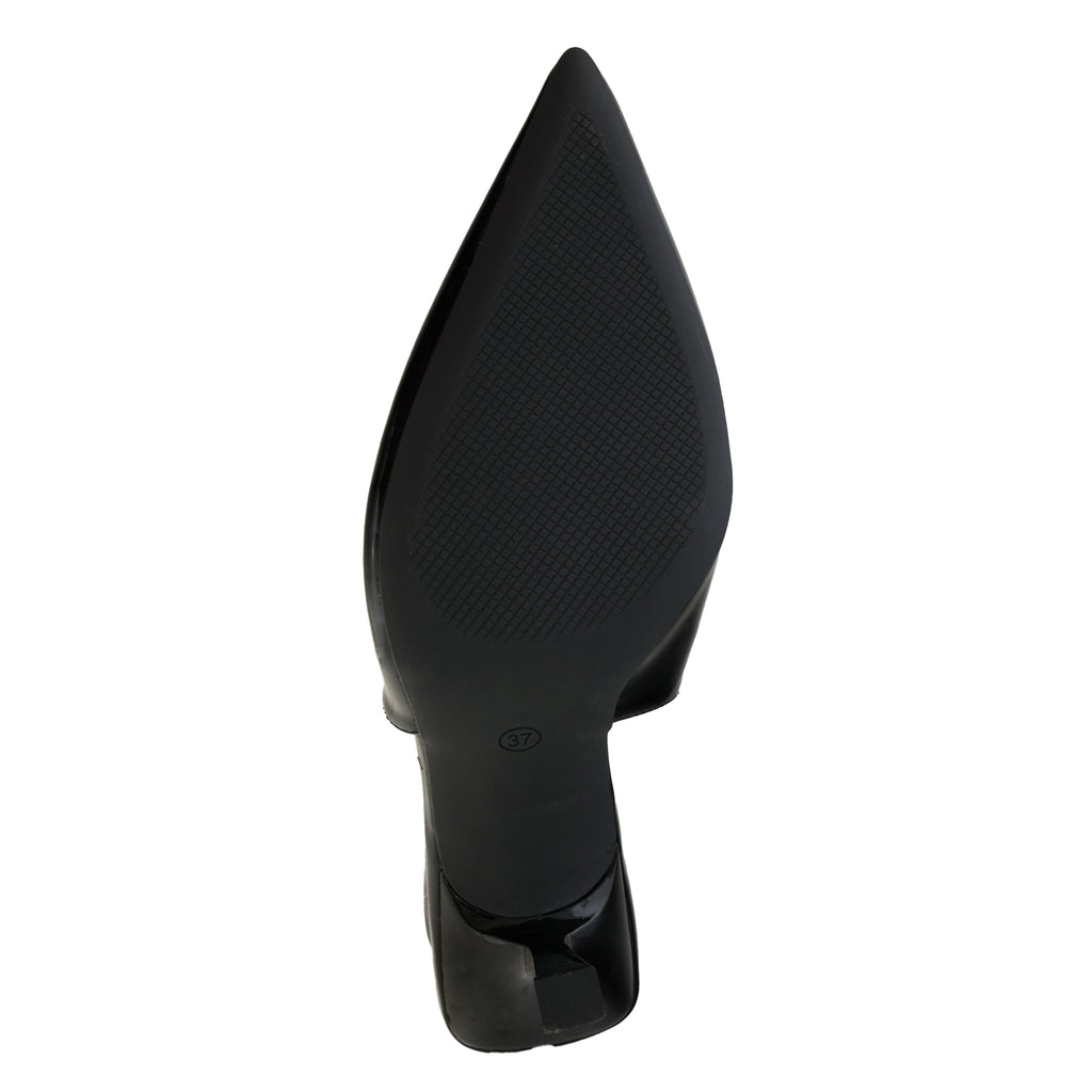 Decolletè slingback verniciate con dettaglio in metallo- Art.SP015