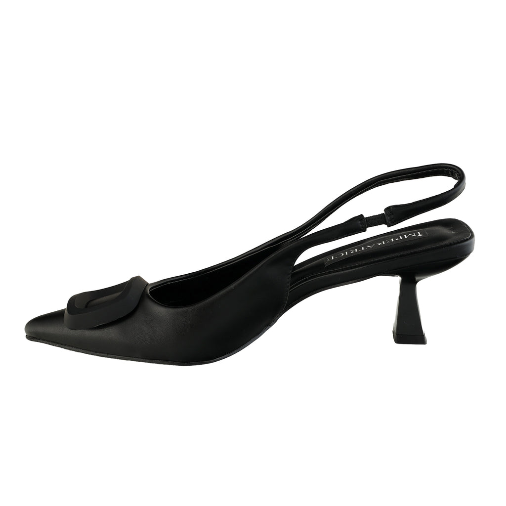Decolletè slingback con tacco basso a rocchetto - Art.SP559