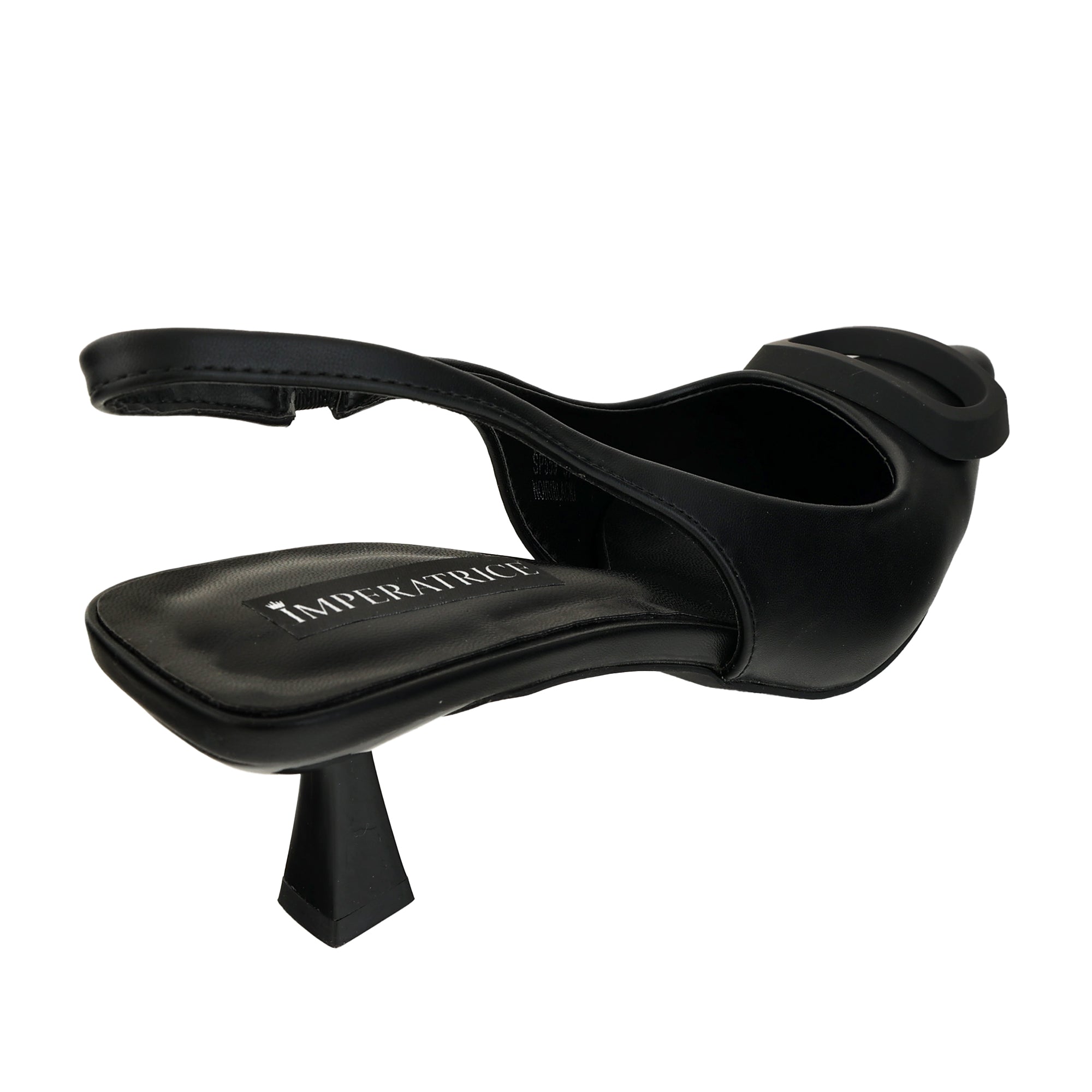 Decolletè slingback con tacco basso a rocchetto - Art.SP559