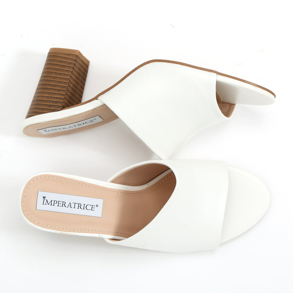 Sandali in simil pelle con tacco alto comodo- Art.BK009