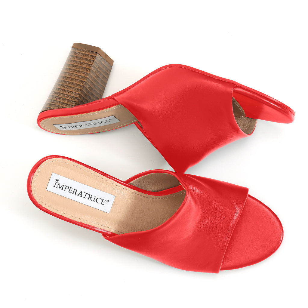 Sandali in simil pelle con tacco alto comodo- Art.BK009