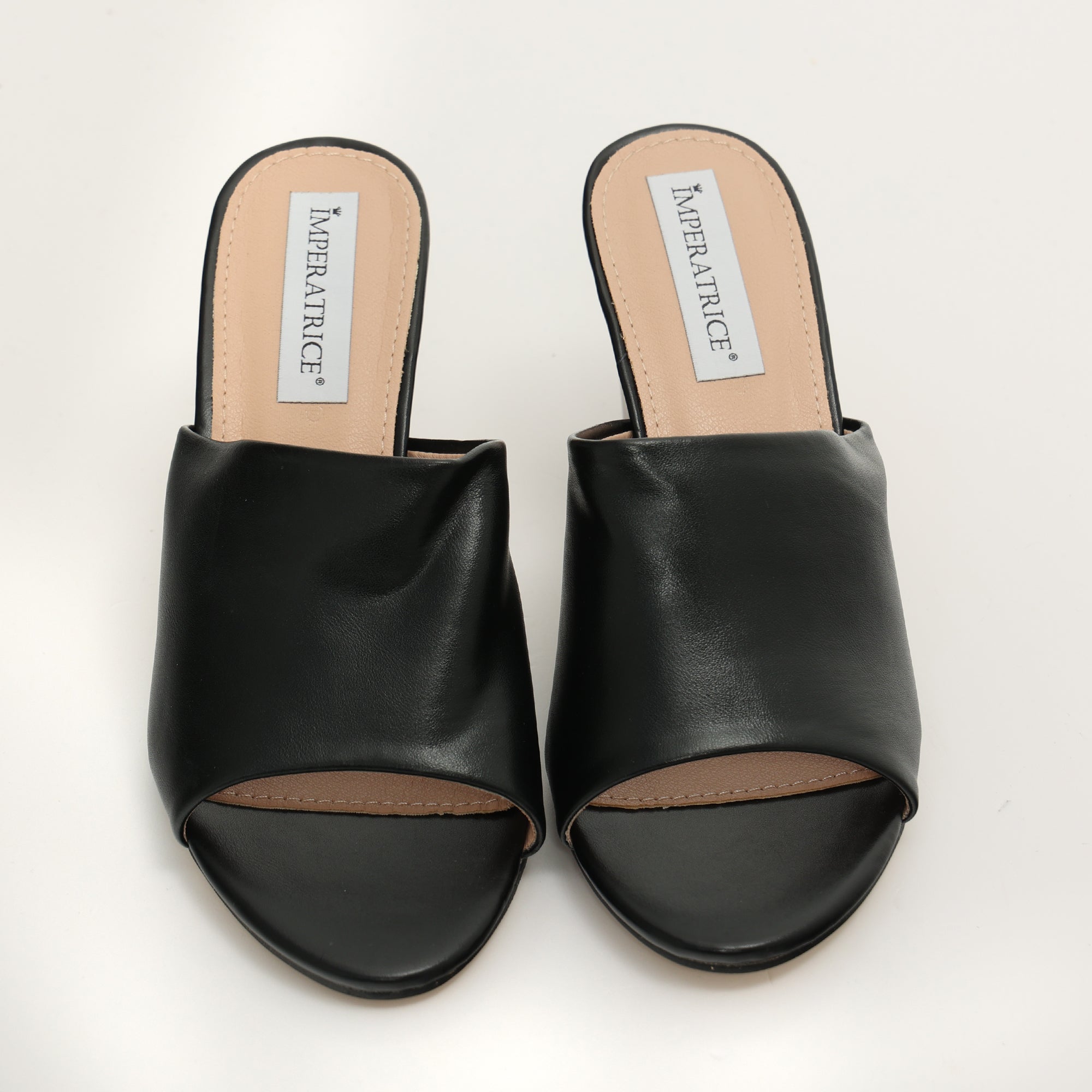 Sandali in simil pelle con tacco alto comodo- Art.BK009