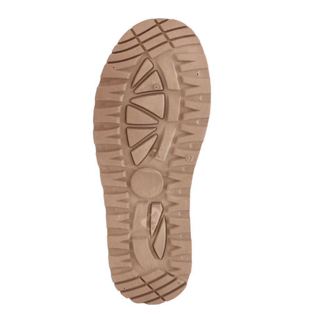 Ciabatte in simil camoscio imbottite con platform- Art.A1002