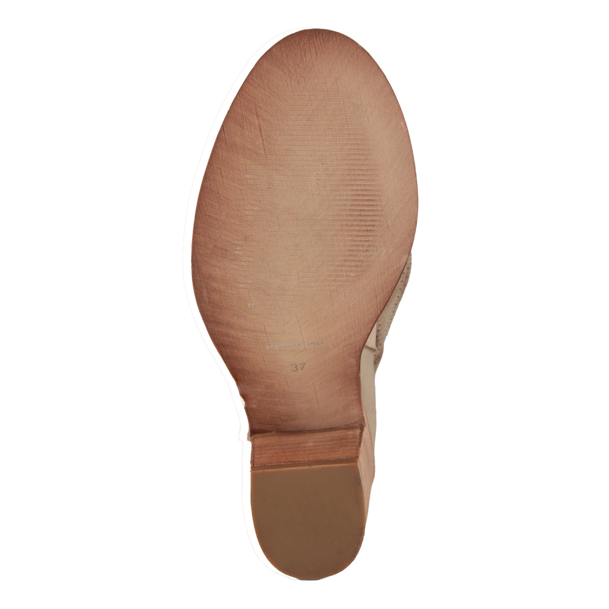 Stivaletti in vera pelle nabuk con tacco comodo- Art.7070NABUKF14SS24
