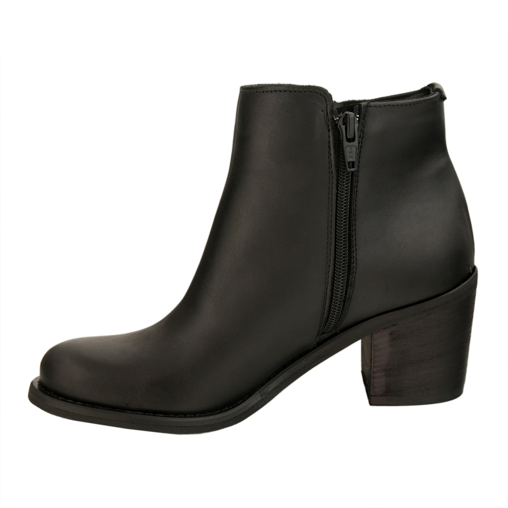 Tronchetti in vera pelle di vitello con tacco comodo - Art.STEFY1PELLET50