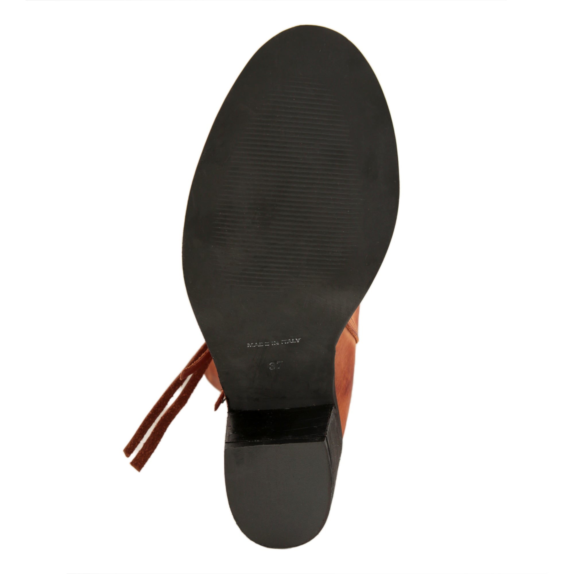 Stivaletti in pelle di vitello con tacco comodo- Art.7070NABUKT50