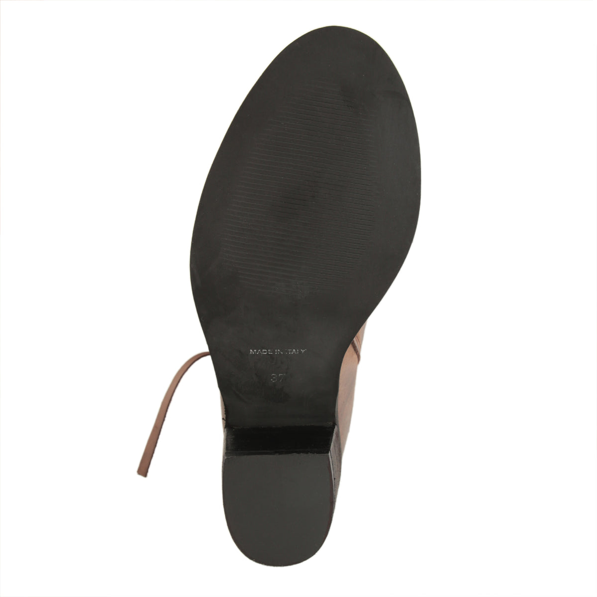 Stivaletti in pelle di vitello con tacco comodo- Art.7070NABUKT50