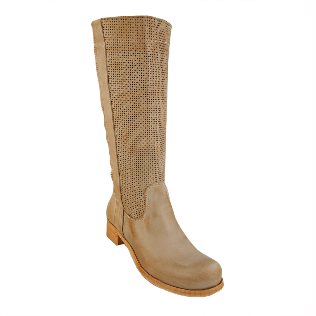 Dècolletè pumps in vera pelle di vitello- Art.5319F14NABUK