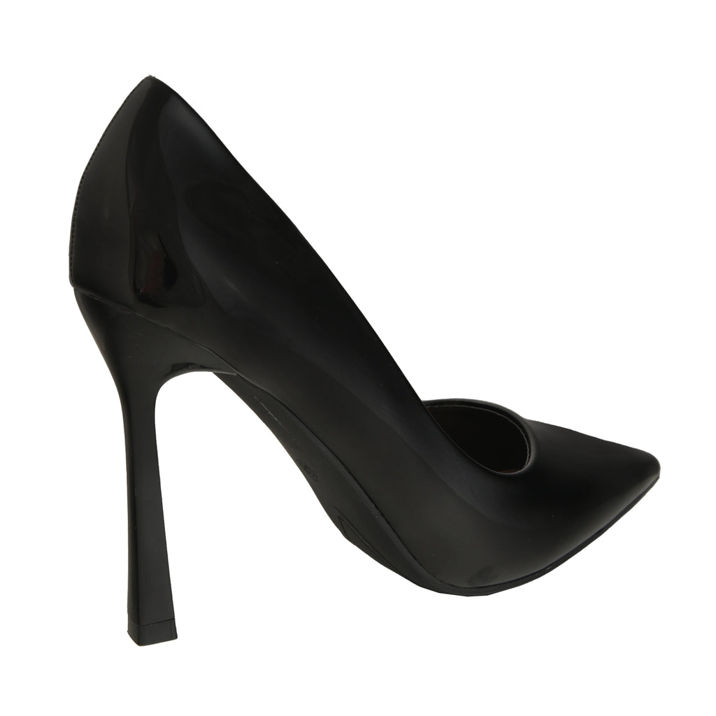 Dècolletè pumps verniciati con tacco alto a spillo- Art.LE258