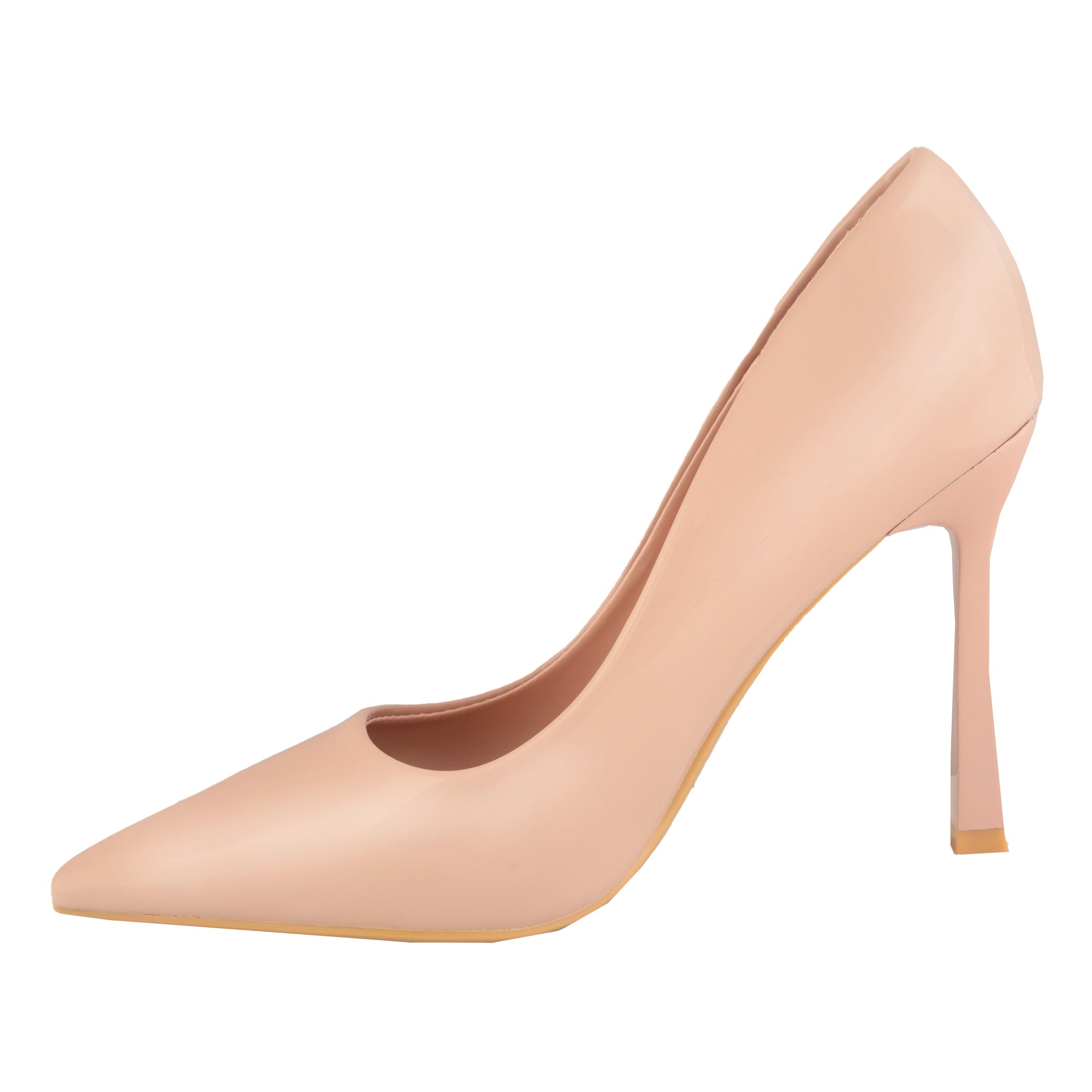 Dècolletè pumps verniciati con tacco alto a spillo- Art.LE258