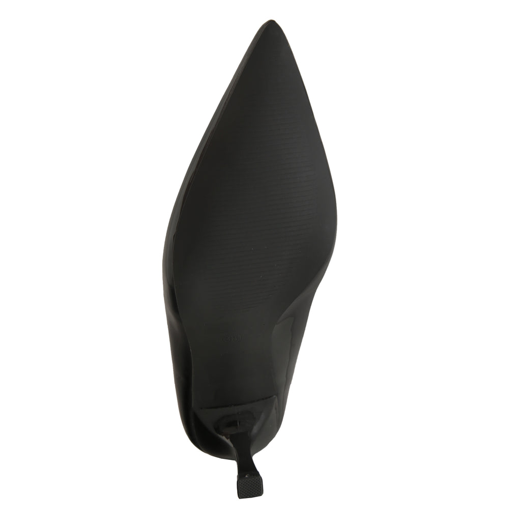 Dècolletè pumps verniciati con tacco basso a spillo- Art.LE256